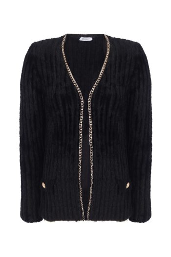Piz Nair Cardigan Black