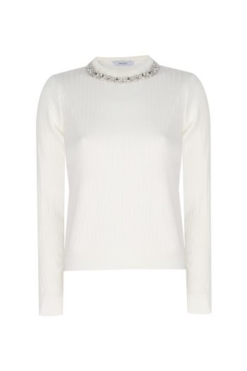 Brooklyn Sweater White