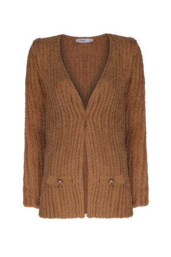 Palms Cardigan Camel