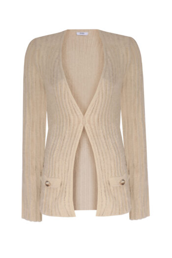 Palms Cardigan Stone